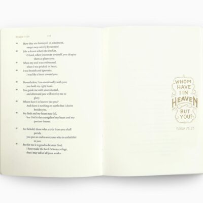 ESV Psalms Illuminated Scripture Journal bible