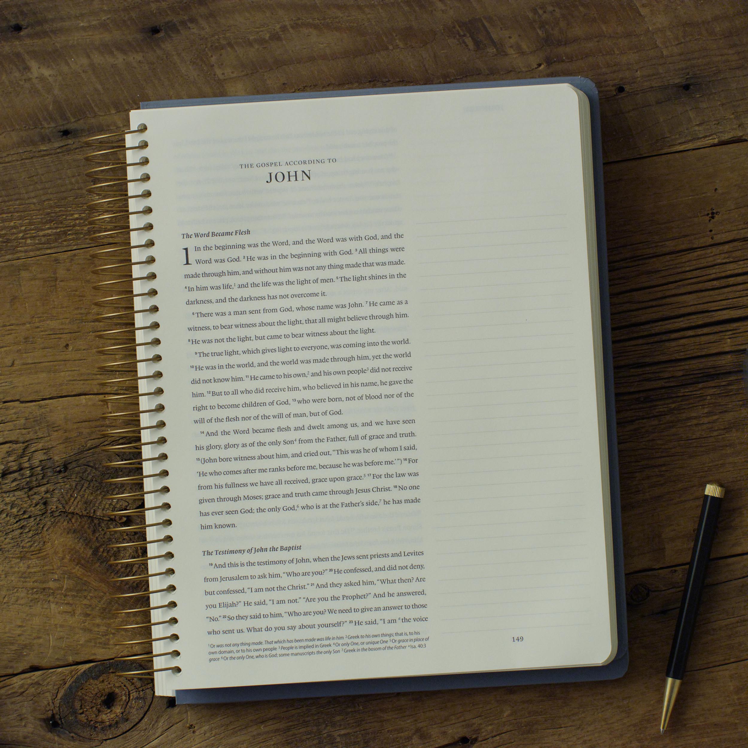 ESV SpiralBound Journaling Bible, New Testament