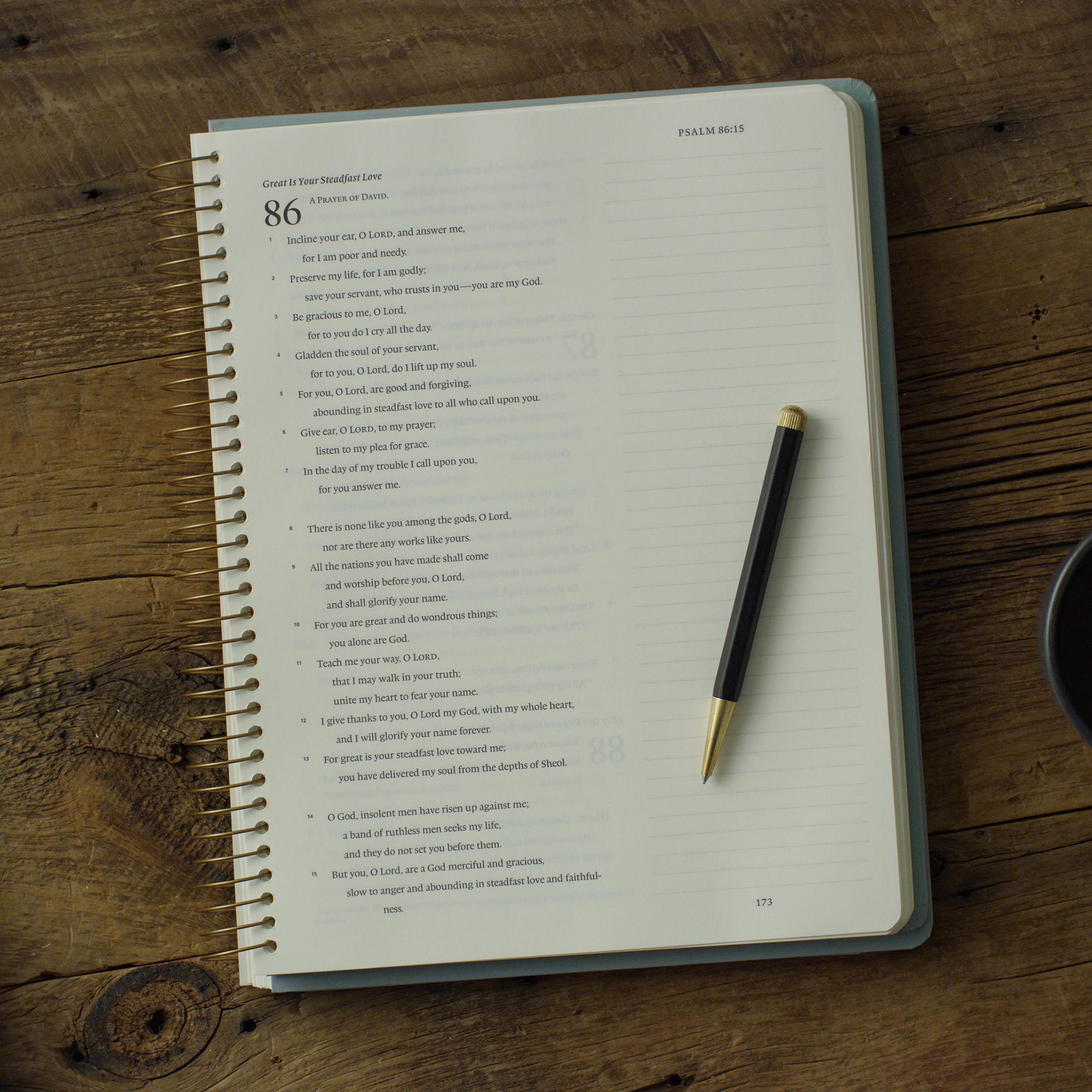 ESV Spiral-Bound Journaling Bible, Poetry 5 ESV Spiral-Bound Journaling Bible, Poetry - Image 5