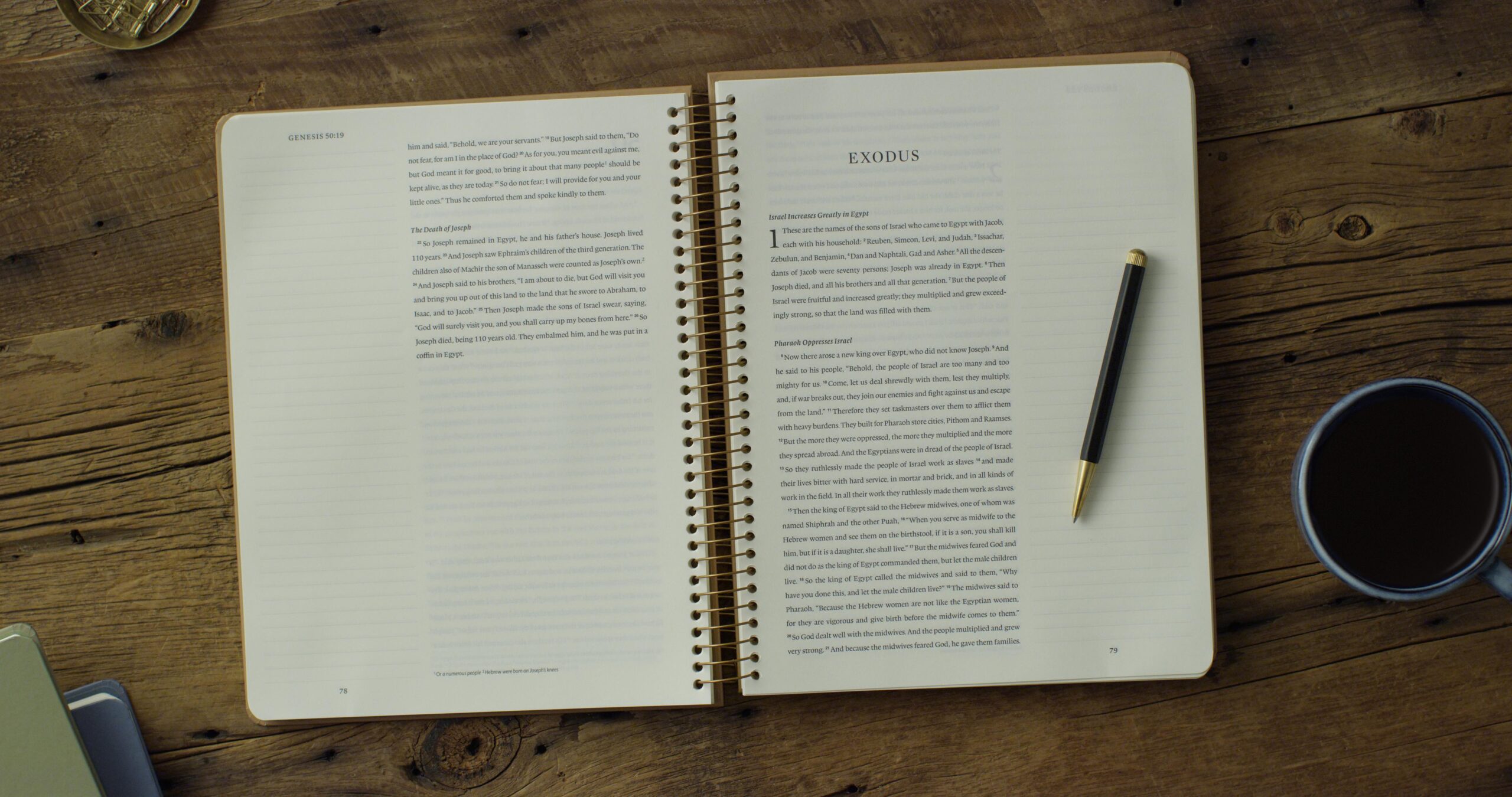 ESV Spiral-Bound Journaling Bible, Pentateuch 4 ESV Spiral-Bound Journaling Bible, Pentateuch - Image 4