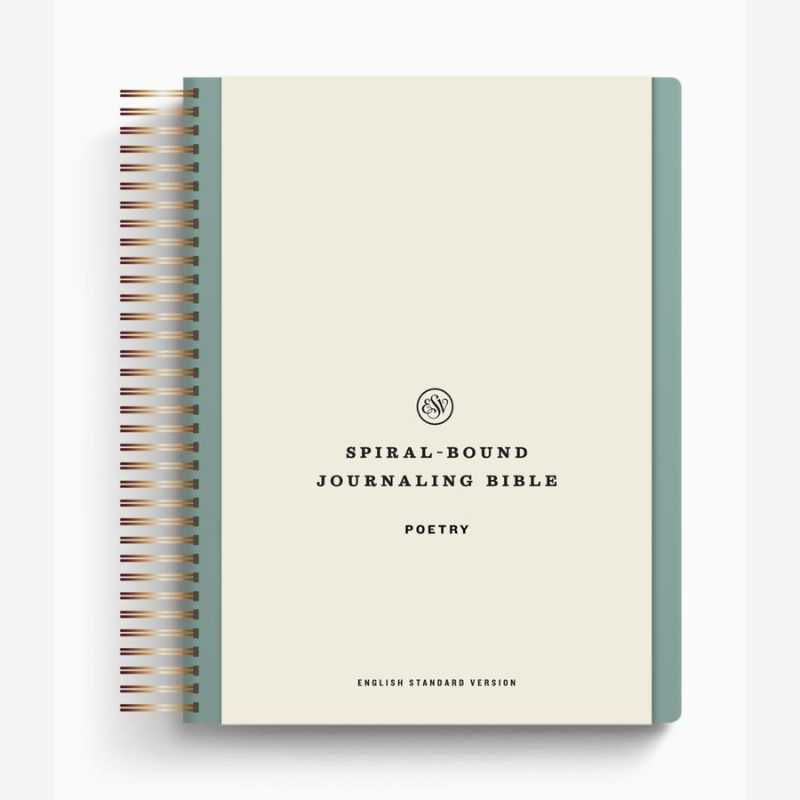 ESV Spiral-Bound Journaling Bible, Poetry 1 Spiral Bound Journaling BIble Poetry
