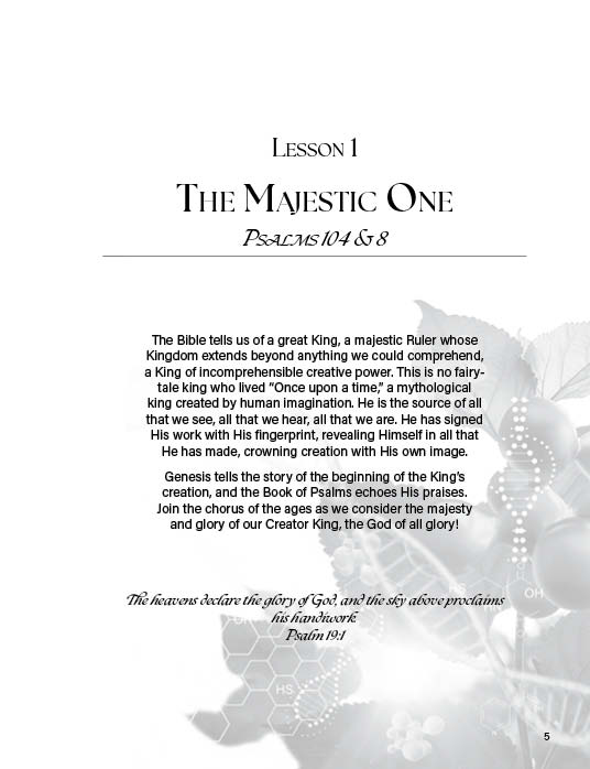 Songs of Our Creator: Glorifying Our Creator Through the Psalms 4 songs of our creator