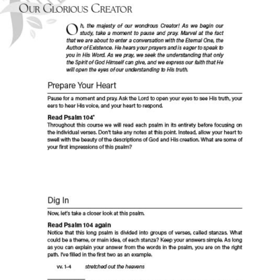 songs of our creator